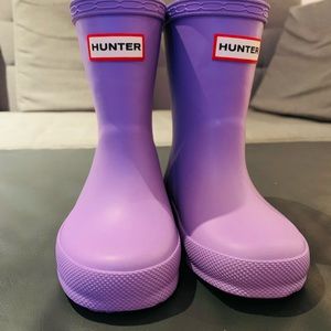 NWOT Brand new Hunter toddler rain boots